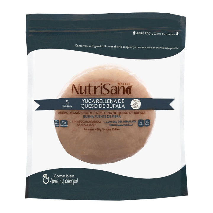 AREPA YUCA RELL MOZ BUFALA X 450GR