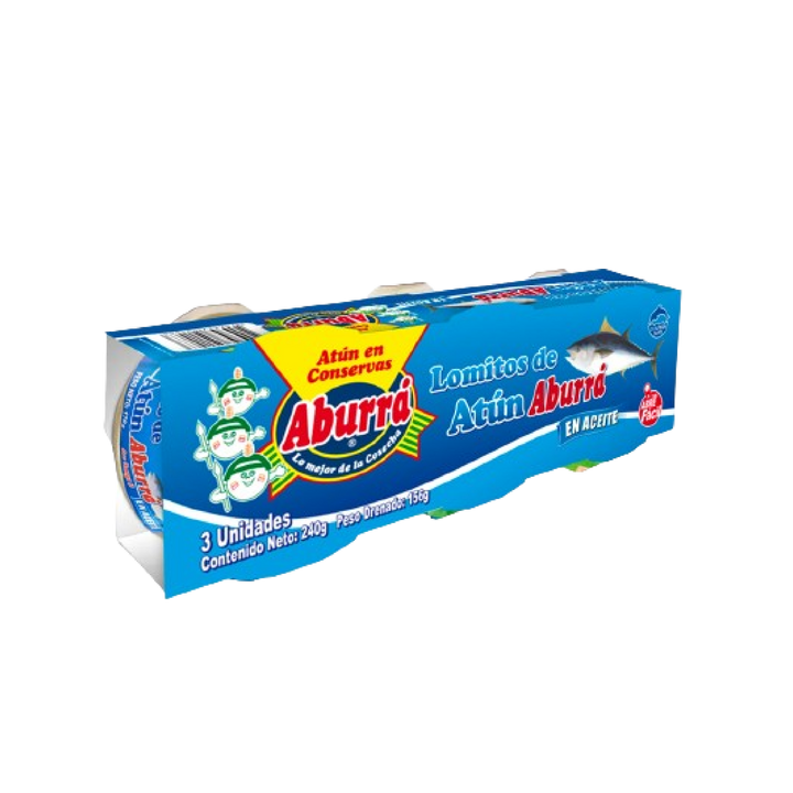 ATUN ABURRA TRIPACK 80G ACEITE