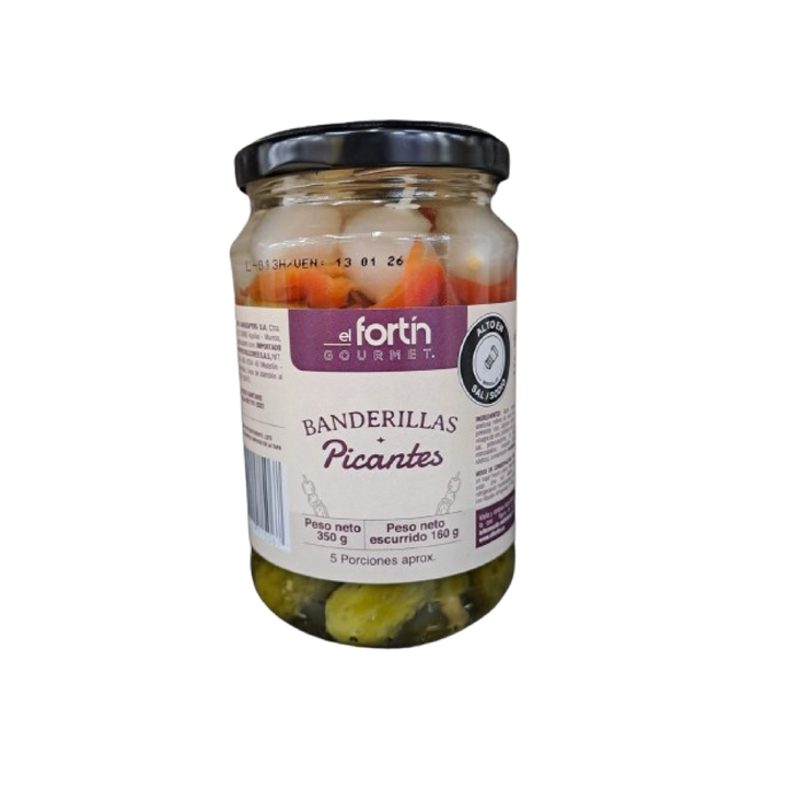 BANDERILLAS PICANTES FORTIN 350G GOURMET
