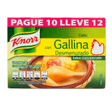 CALDO KNORR 12U 96G DESM/GALLINA OFERTA