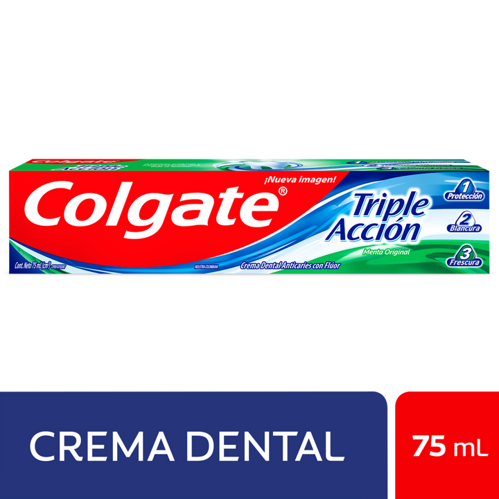 CREMA COLGATE 75ML TRIPLE ACCIÒN