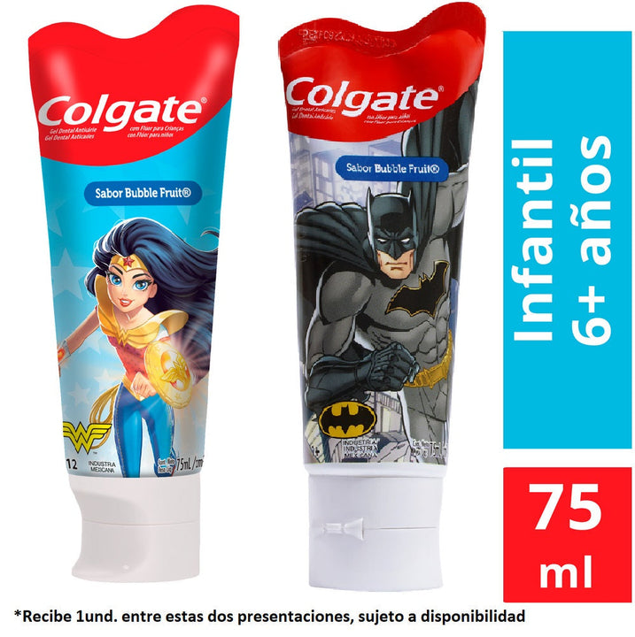 CREMA COLGATE SMILES 75M LIGA JUSTICIA