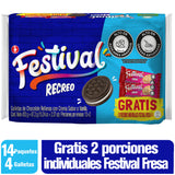GALLETA FESTIVAL 510G RECREO GTS FRESA