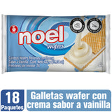 GALLETA WAFER NOEL 18X4 BOLSA VAINILLA