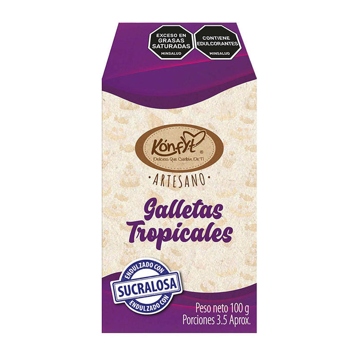 GALLETAS KONFYT TROPICALES 100G