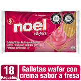 GALLETA WAFER NOEL 18X4 BOLSA FRESA