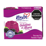 GELATINA KONFYT 6PORCIONES MORA