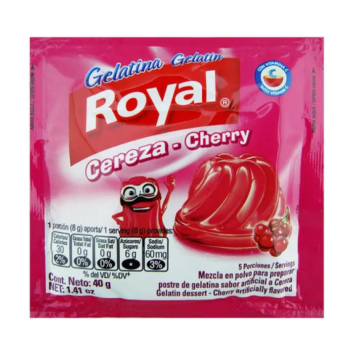 GELATINA ROYAL 40G CEREZA