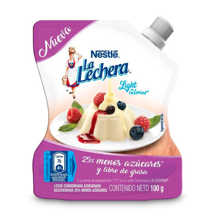 LECHE CONDENSADA NESTLE 100G LIHGT DOY