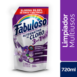 LIMPIADOR FABULOSO 720ML 3 EN 1 A/CLORO