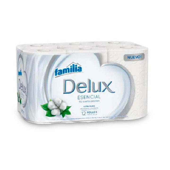 PAPEL HIGIENICO FAMILIA 12U DELUX