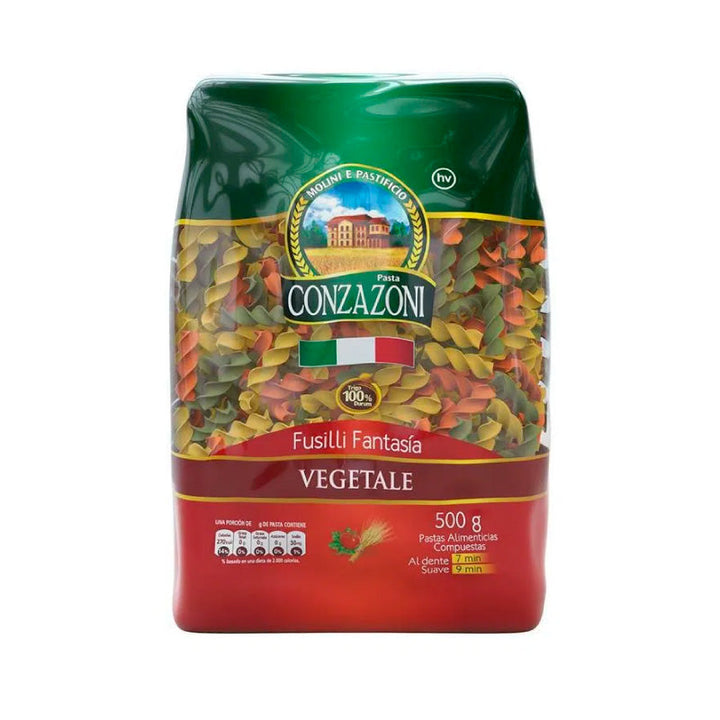 PASTA CONZAZONI 500G FUSILLI FANTASIA