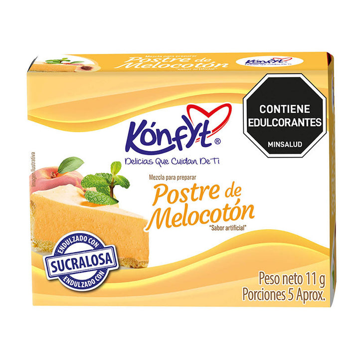 POSTRE KONFYT 11G MELOCOTON