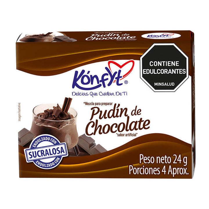 PUDIN KONFYT 4PORCIONES CHOCOLATE