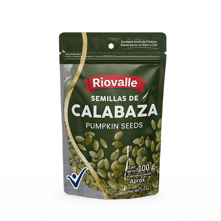 SEMILLAS CALABAZA 100G RIOVALLE