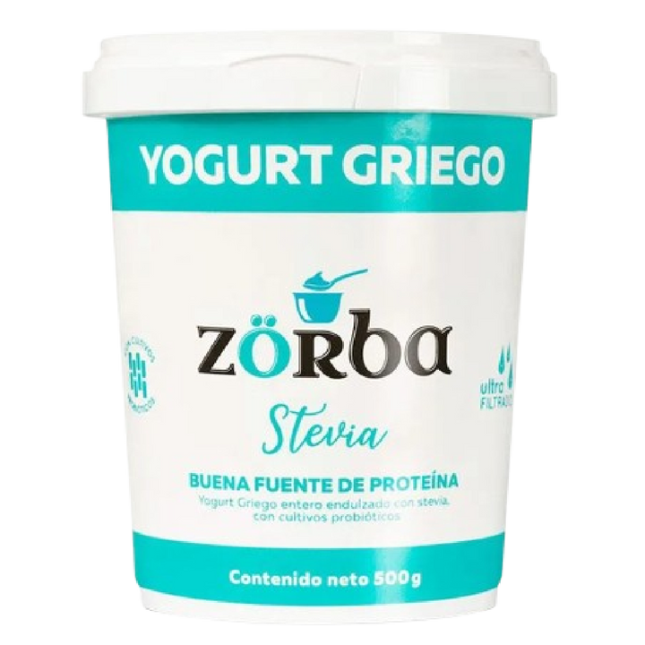 YOGURT GRIEGO ZORBA 500G CON STEVIA