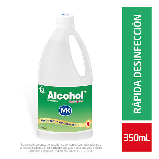 ALCOHOL ANTISEPTICO X 350 ML MK