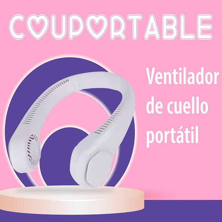 Nuevo Ventilador de Cuello Portátil Recargable